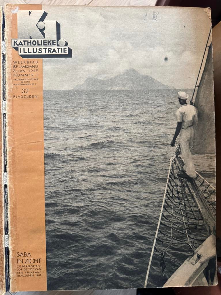Katholieke Illustratie Jaargang 1949 - Gebonden Bladen, Ophalen of Verzenden, Gelezen, Overige typen