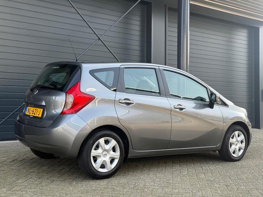 Nissan Note 1.2 Acenta, Cruise control, Bluetooth NL auto, N, Stof, 1198 cc, 49 €/maand, Bedrijf