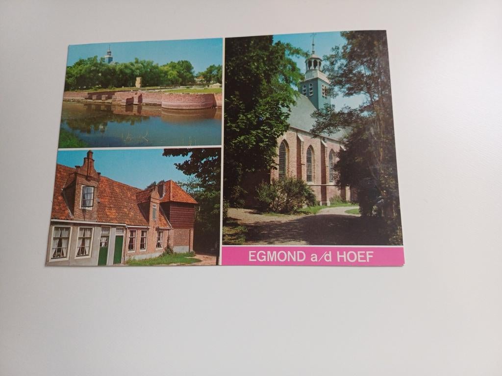 Ansichtkaart Egmond aan de Hoef., Verzamelen, Ansichtkaarten | Nederland, Ophalen of Verzenden, 1960 tot 1980, Ongelopen, Noord-Holland