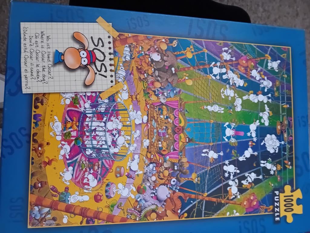 5x puzzel van 1000stukjes Compleet, Ophalen of Verzenden, 500 t/m 1500 stukjes, Zo goed als nieuw