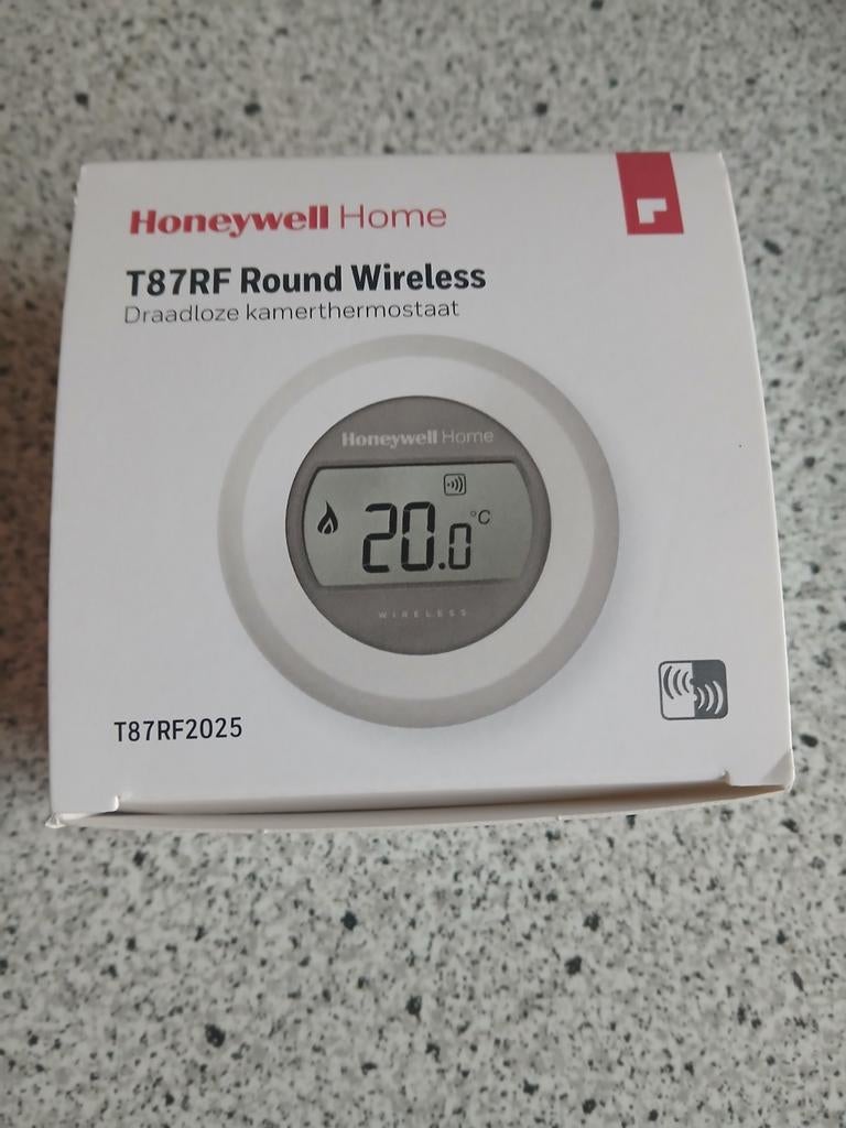 Honeywell Home T87RF Round Wireless thermostaat, Ophalen of Verzenden