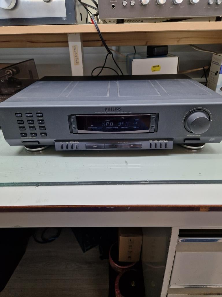 Philips Tuner - Vintage Audio Apparaat, Ophalen of Verzenden, Gebruikt, Analoog