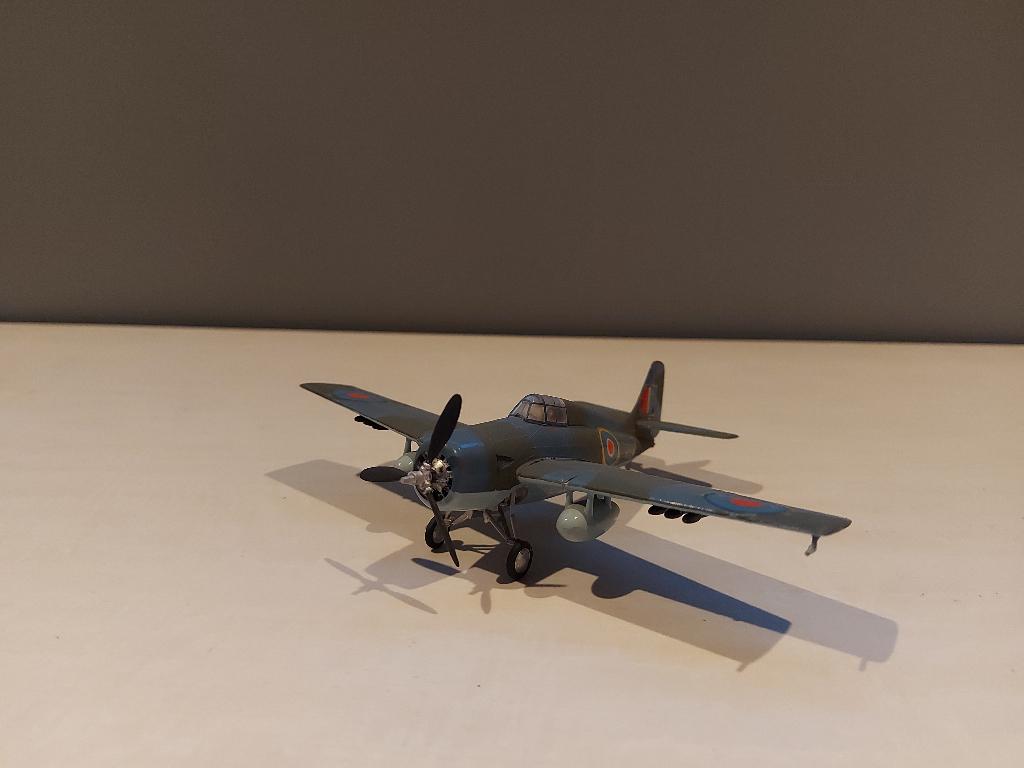 Plastic model van een F-4F Wildcat/Martlet schaal 1/72 (M58), Ophalen, Gebruikt, Schaalmodel