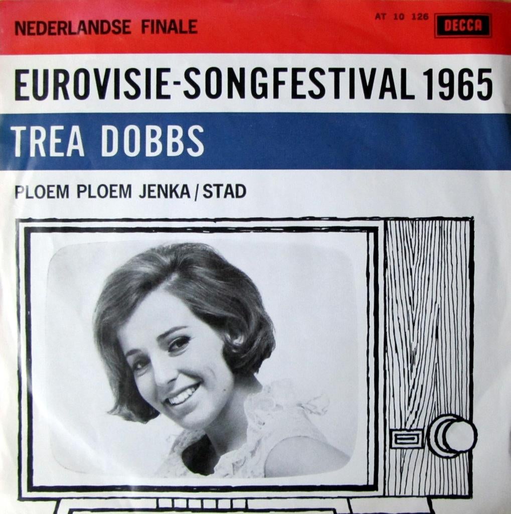 1965    Trea Dobbs         Ploem Ploem Jenka , Verzenden, 7 inch, Single, Zo goed als nieuw