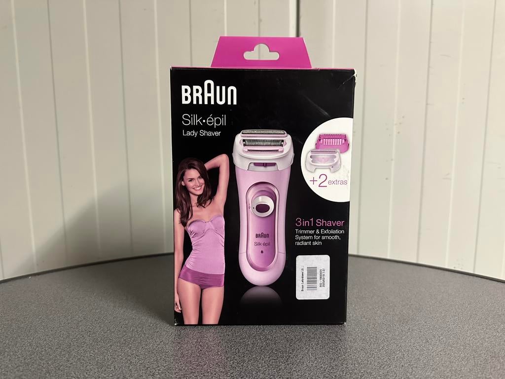 Braun Ladyshave LS 5360 nieuw in doos, Ophalen of Verzenden, Zo goed als nieuw, Overige typen