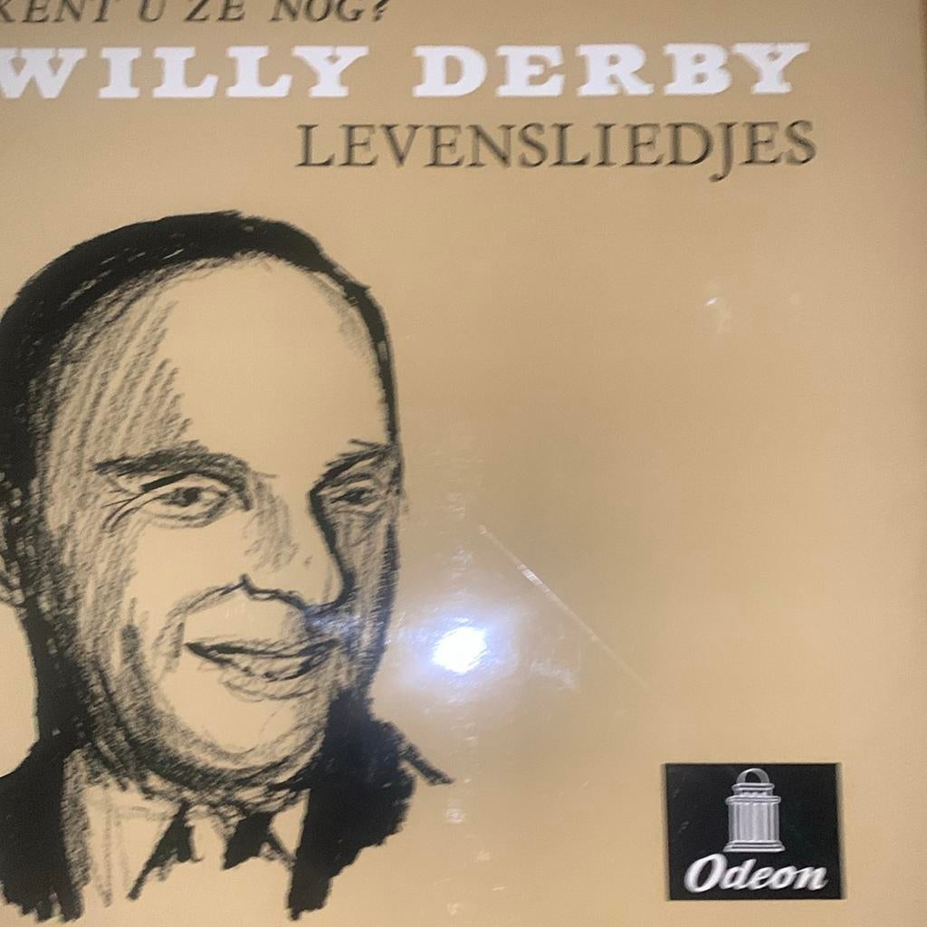 Willy Derby :Levenlidjes LP, Ophalen of Verzenden, Zo goed als nieuw, Overige formaten, Levenslied of Smartlap