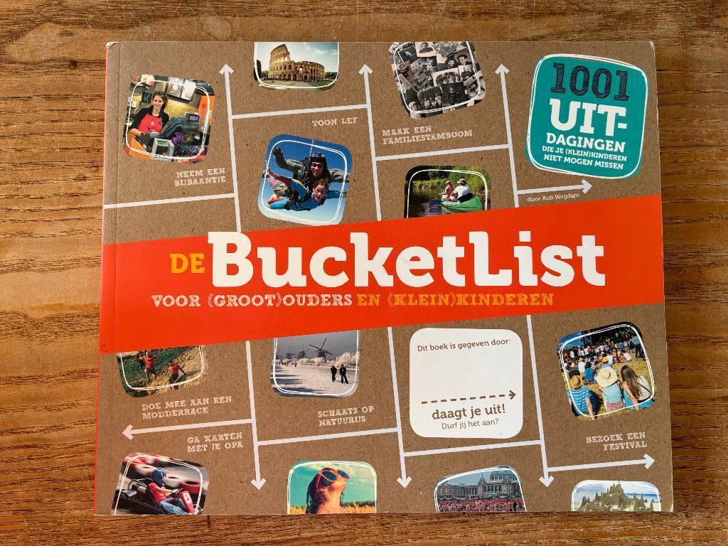 Rob Wegdam: Bucketlist voor (groot)ouders en (klein)kinderen, Ophalen of Verzenden, Nieuw, Overige onderwerpen