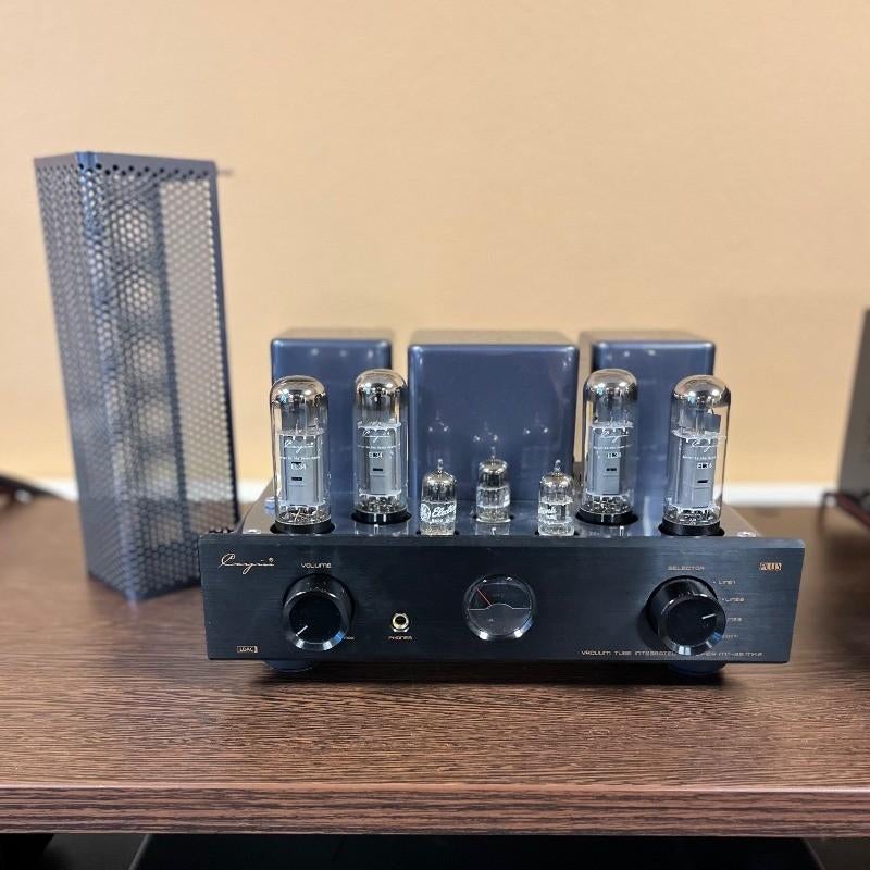 Cayin MT-35mk2 buizenversterker met BT (occasion), Versterker, Onbekend, Ophalen of Verzenden, Onbekend