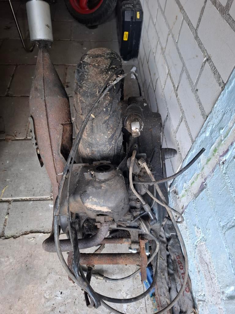 Compleet Motorblok Peugeot Speedfight 1/2 Luchtgekoeld, Ophalen of Verzenden, Gebruikt, Blok, Peugeot