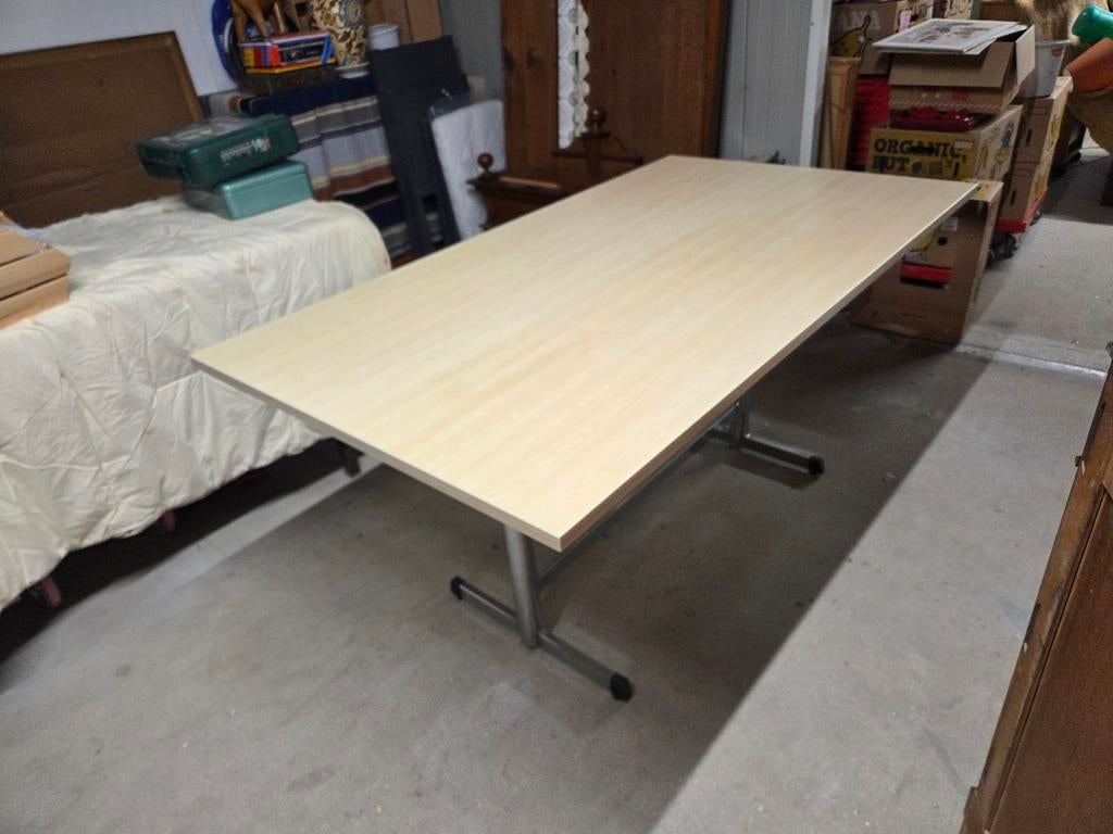 tafel, eetkamertafel, eettafel metalen frame, Ophalen, Huis en Inrichting