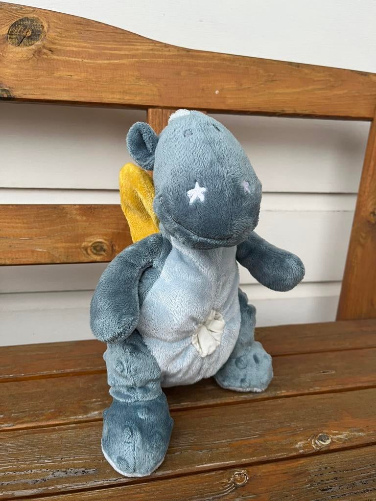 Noukies knuffel draak Noukie’s | 30 cm groot als nieuw, Ophalen of Verzenden, Zo goed als nieuw, Overige typen