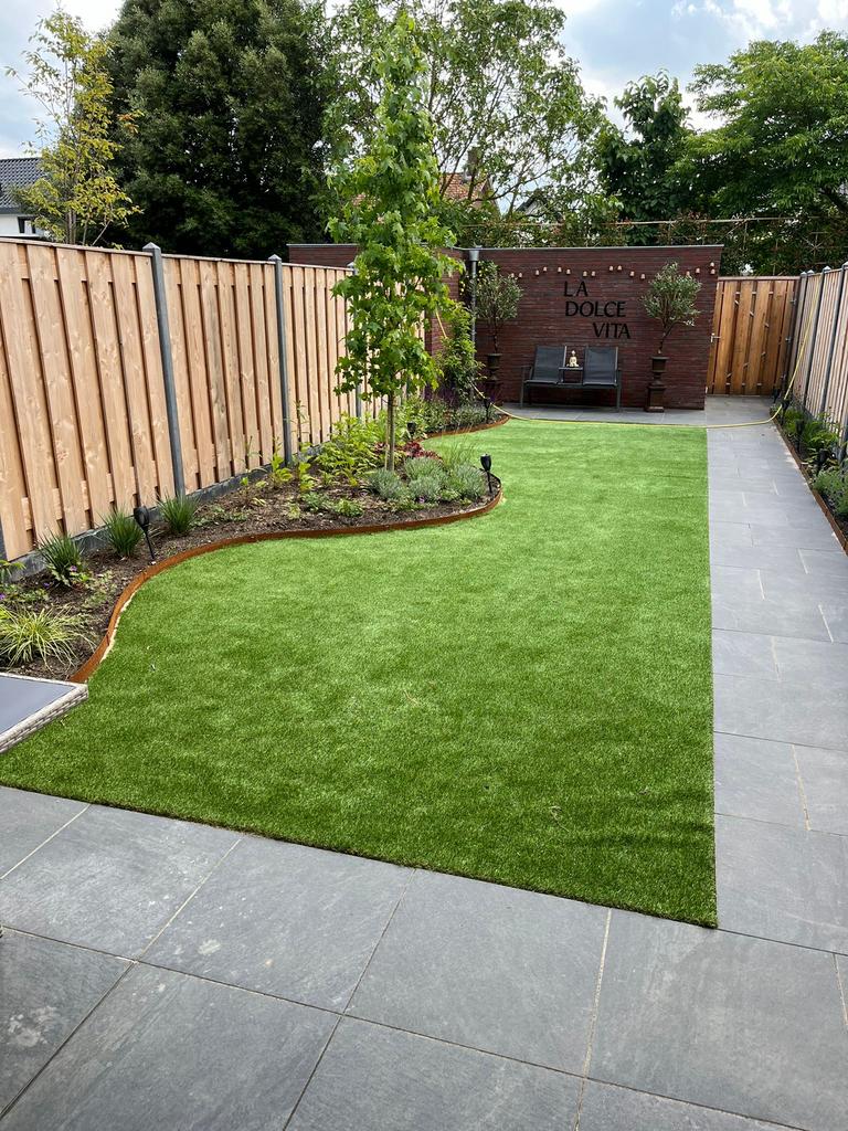 Kunstgras achterhoek, Tuin en Terras, Gras en Kunstgras, Ophalen, Nieuw, 10 tot 20 m², Kunstgras