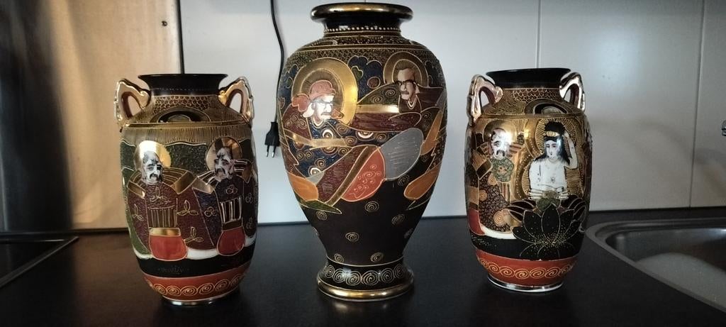 C3 oude chinese vazen, Ophalen of Verzenden