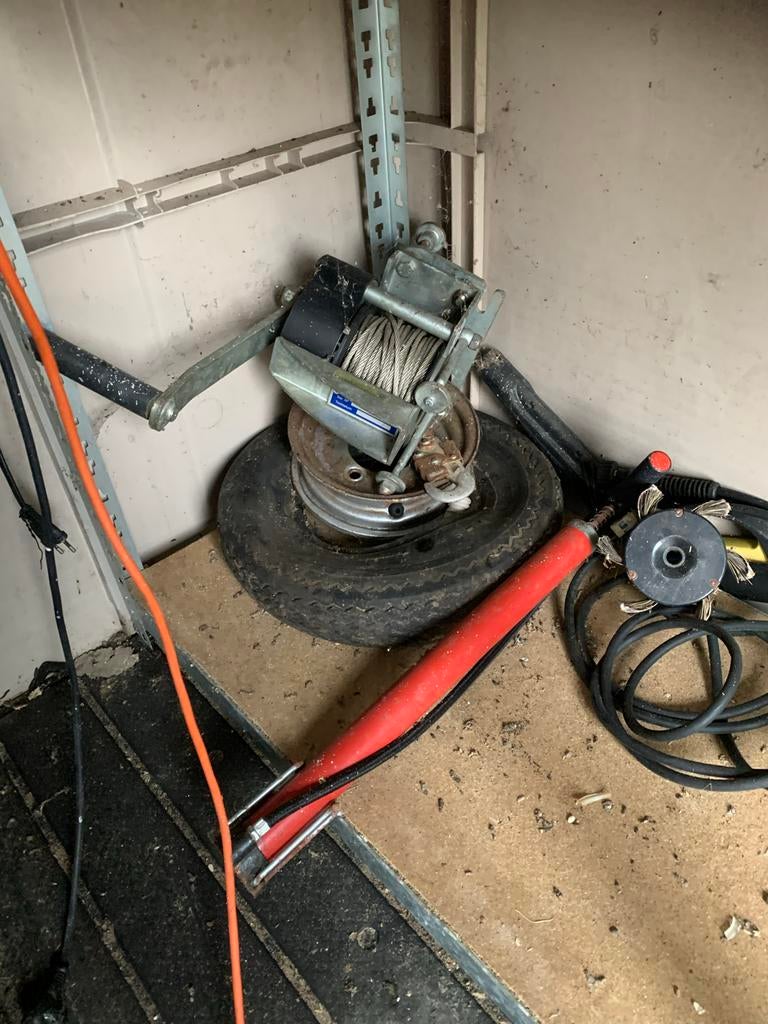 Zware boot takel, Ophalen, Gebruikt, Overige typen