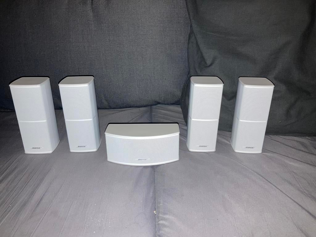 Bose jewel cubes wit nieuwe type, Audio, Tv en Foto, Home Cinema-sets, Overige merken, Soundbar, -, Verzenden