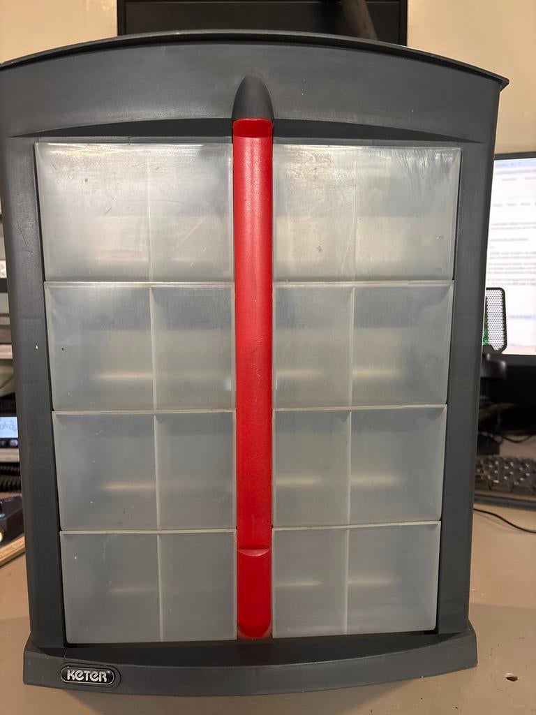 Keter Opbergkast met Laden, Ophalen of Verzenden, Gebruikt