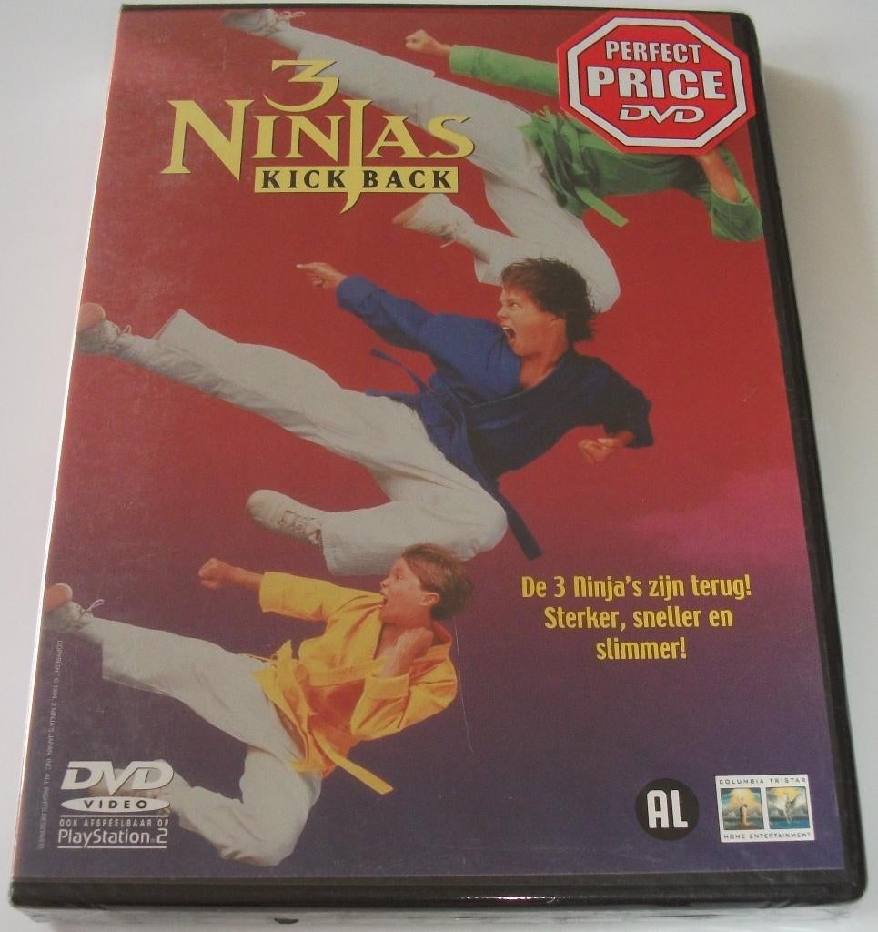 Dvd *** 3 NINJA'S *** Kick Back *NIEUW*, Cd's en Dvd's, Avontuur, Alle leeftijden, Ophalen of Verzenden, Nieuw in verpakking
