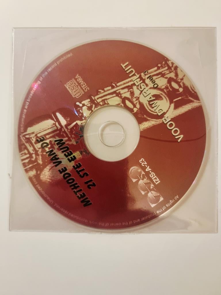 Methode van de 21ste eeuw dwarsfluit deel 3 + Cd - Nieuw, Muziek en Instrumenten, Bladmuziek, Les of Cursus, Dwarsfluit of Piccolo