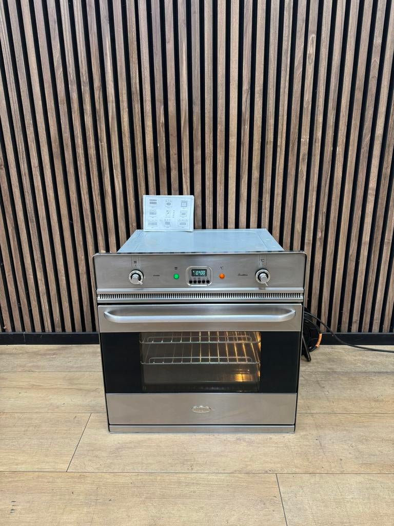 Luxe Rvs Boretti inbouw oven 60 cm (Gratis bezorgen), Witgoed en Apparatuur, Ovens, 45 tot 60 cm, Oven, Hete lucht, 60 cm of meer