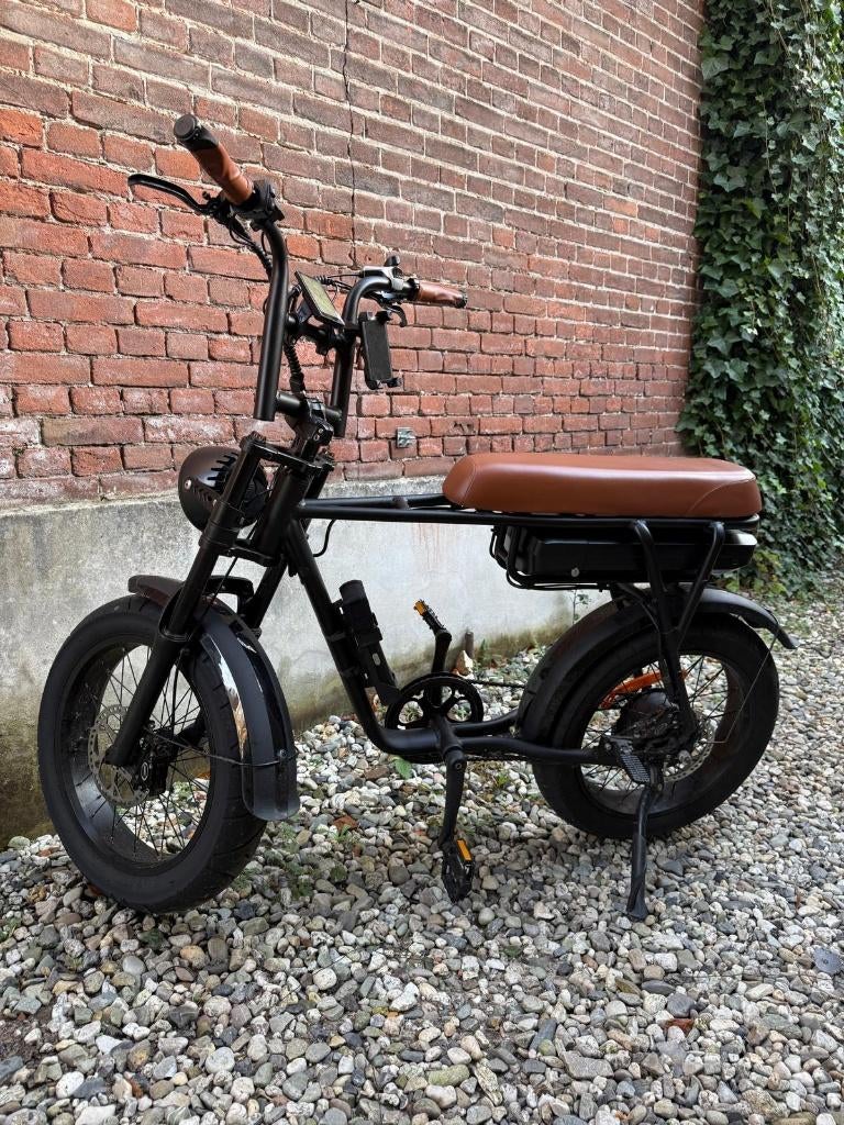 Fatbike - Volta GT Nero (inclusief Abus vouwslot), Fietsen en Brommers, Gebruikt, 51 tot 55 cm, 30 tot 50 km per accu, Ophalen