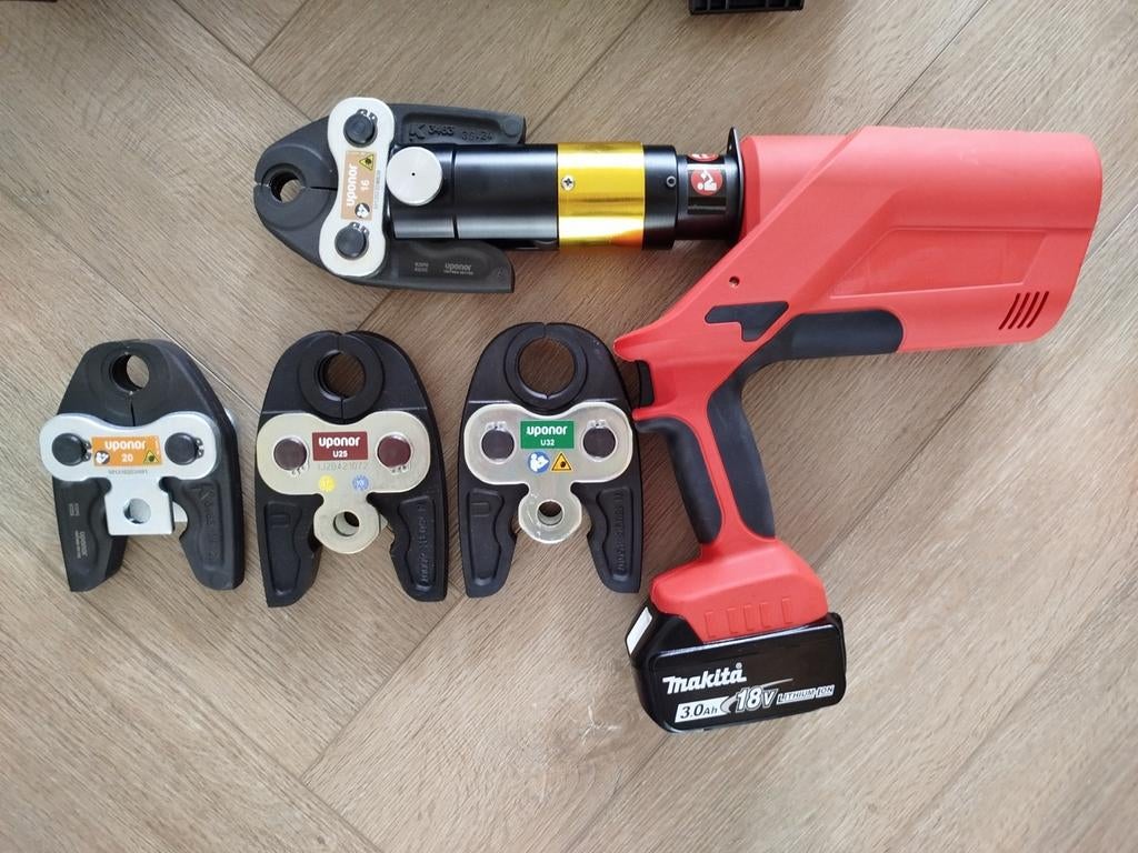 Nieuwe Smartline perstang SL-110 uponor/henco klauke, Doe-het-zelf en Verbouw, Ophalen of Verzenden, Nieuw