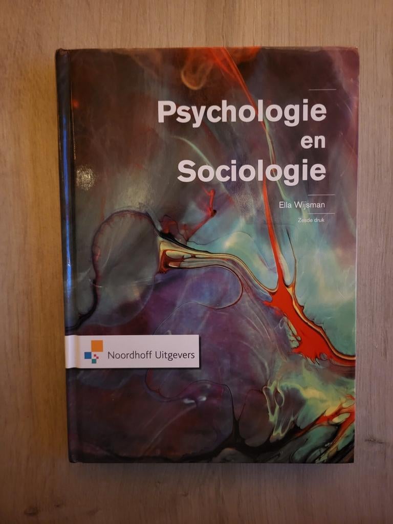 Psychologie en Sociologie - Ella Wijsman, Boeken, Studieboeken en Cursussen, Ophalen, Ella Wijsman, Nieuw, HBO