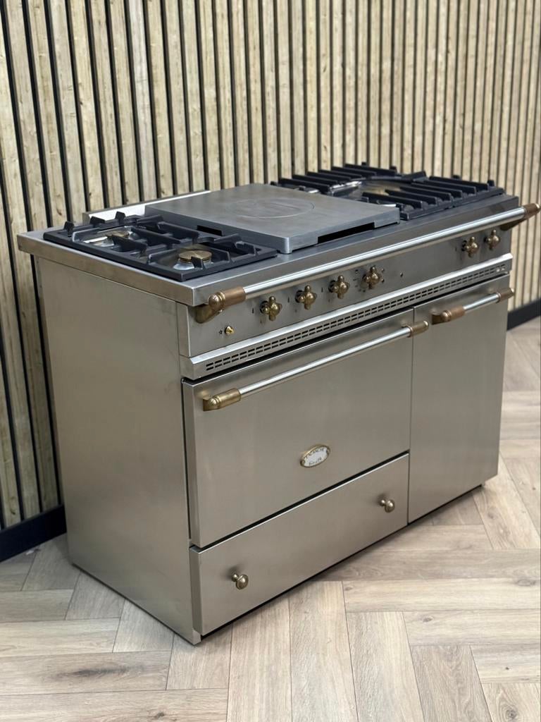 NIEUW Lacanche Inox 110cm Elektrische Ovens + Garingsoven, Warmhoudplaat, 60 cm of meer, Ophalen of Verzenden, Zo goed als nieuw