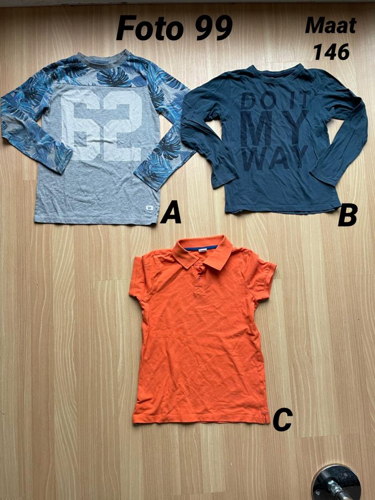 Longsleeve jongen maat 146 zgan *foto 99*, Ophalen of Verzenden, Zo goed als nieuw, Jongen, Shirt of Longsleeve