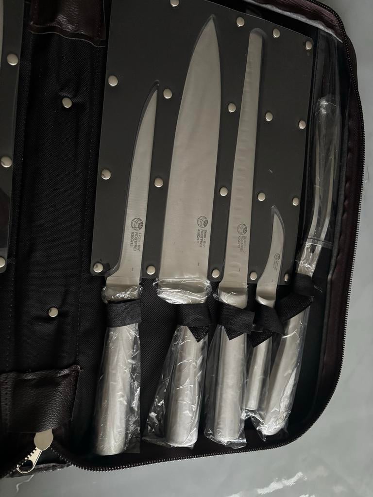 ROSTFREI Messenset - Keukenmessen, Ophalen of Verzenden, Zo goed als nieuw, Rvs of Chroom, Vaatwasserbestendig