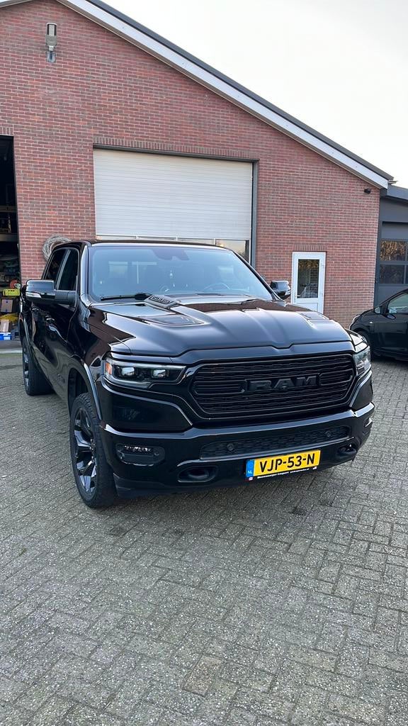 Dodge ram limited met ramboxen 2021, Auto's, Automaat, 2500 kg, Zwart, Particulier