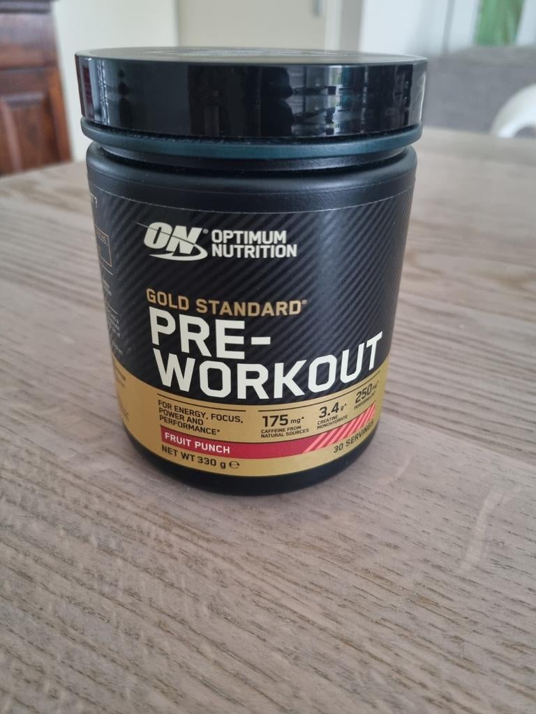 Optimum Nutrition Gold Standard Pre-Workout - Fruit Punch, Ophalen of Verzenden, Nieuw, Poeder of Drank