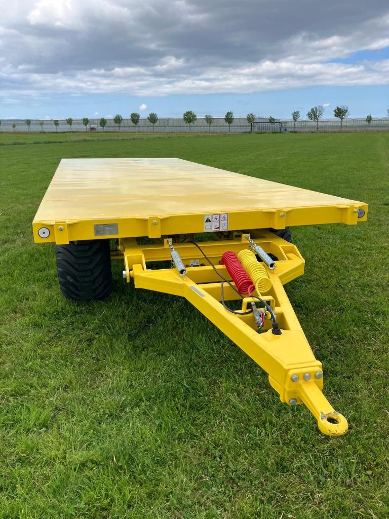 Geveerde platte Balenwagen | Nieuw, Zakelijke goederen, Agrarisch | Werktuigen, Ophalen of Verzenden, Glastuinbouw, Transport