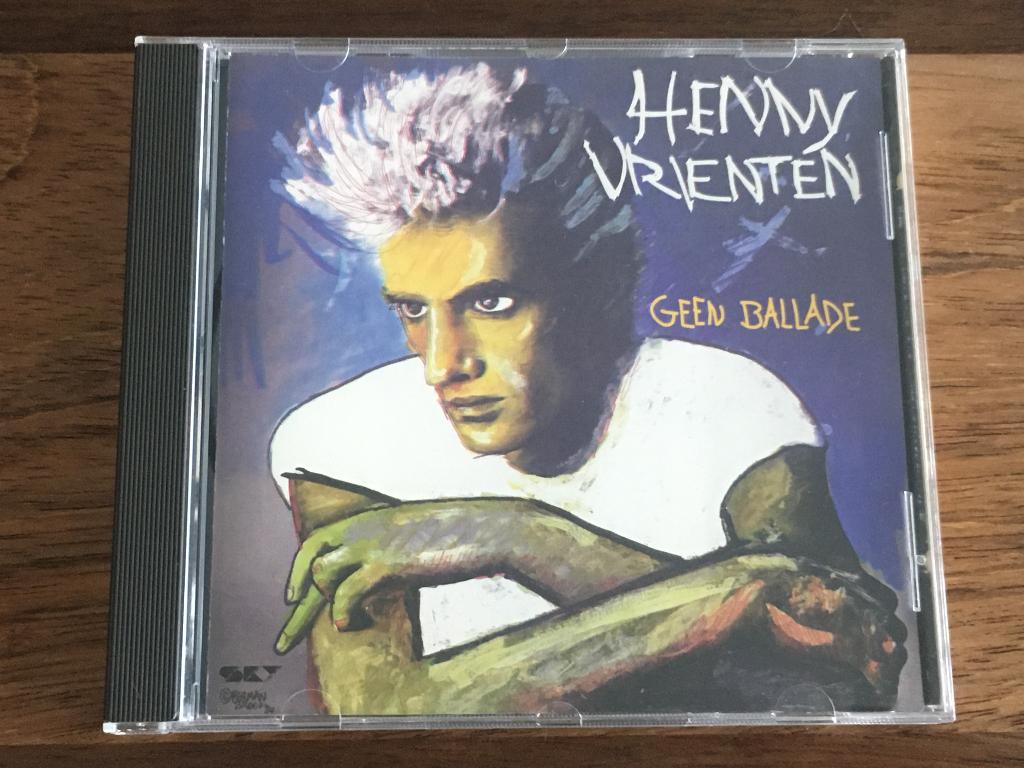 Cd Henny Vrienten Geen Ballade 1996ReIssue ZGAN ( Doe Maar ), Ophalen of Verzenden, Zo goed als nieuw, Pop