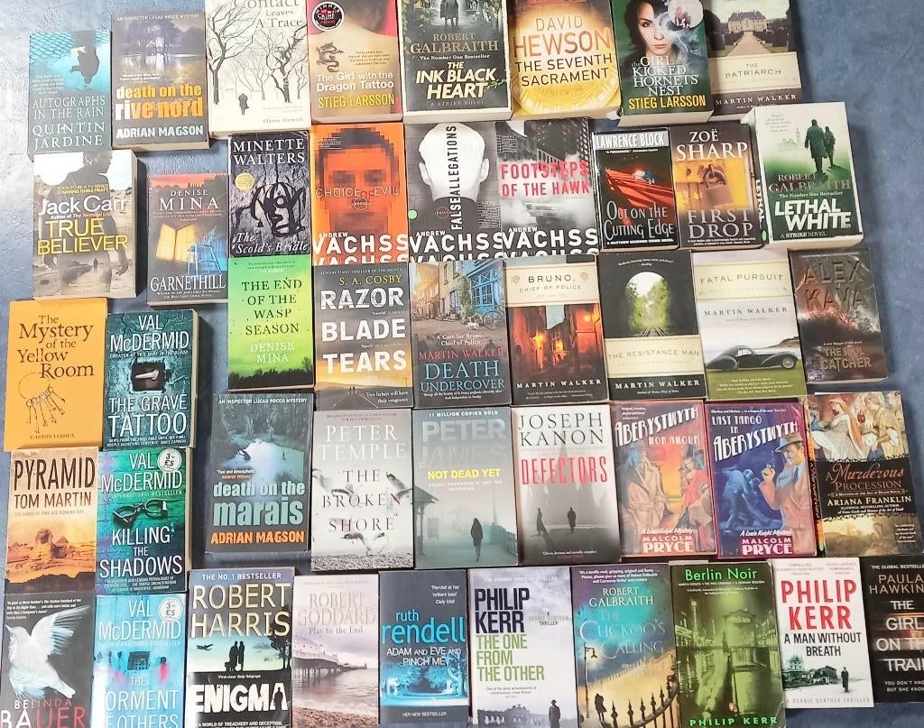 CRIME Cormoran Strike,Philip Kerr,Shetlands,Walker,Stallwood, Ophalen of Verzenden, Zo goed als nieuw