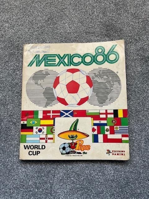 Panini Voetbal World Cup Mexico 86 sticker album compleet, Verzenden, Gebruikt, Buitenlandse clubs, Boek of Tijdschrift