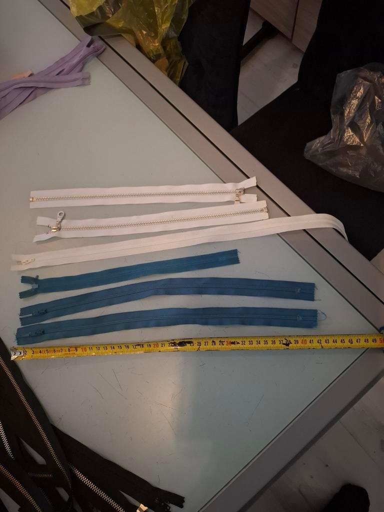 RITSEN   30 +, Ophalen, Nieuw, Rits of Sluiting