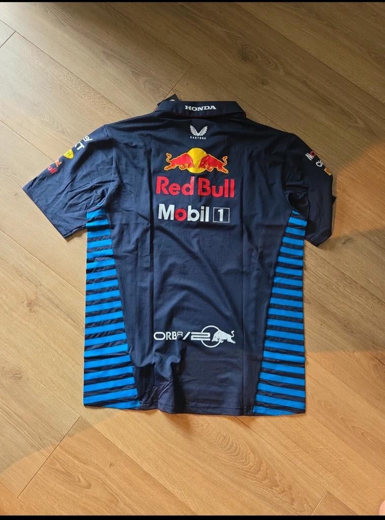 Red Bull Shirt- merk Castore - maat L, Maat 52/54 (L), Nieuw, Ophalen of Verzenden, Blauw