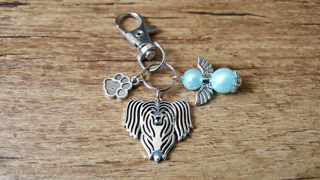 Tashanger Chinese gekuifde naakthond beschermengeltje, Sieraden, Tassen en Uiterlijk, Tassen | Damestassen, Nieuw, Handtas, Overige kleuren