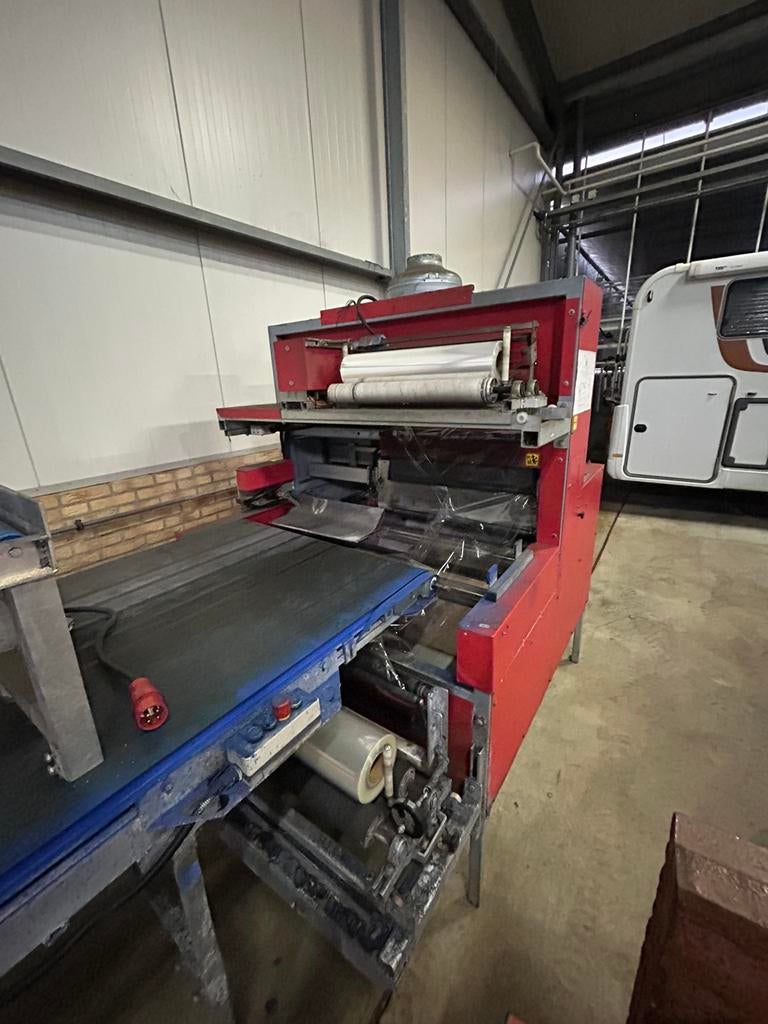 Aweta bosmachine /verpakkingsmachine + emmerafstapelaar, Ophalen of Verzenden, Gebruikt