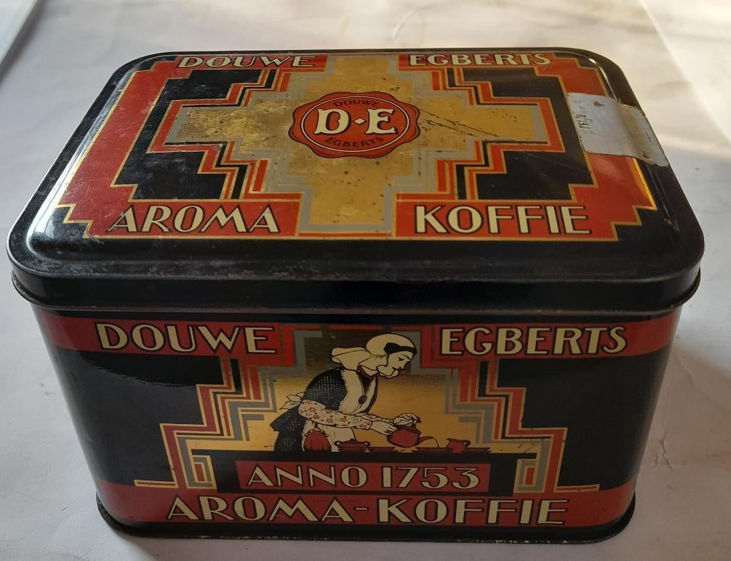 Blikken - Douwe Egberts, Ophalen of Verzenden, Gebruikt, Overige, Douwe Egberts