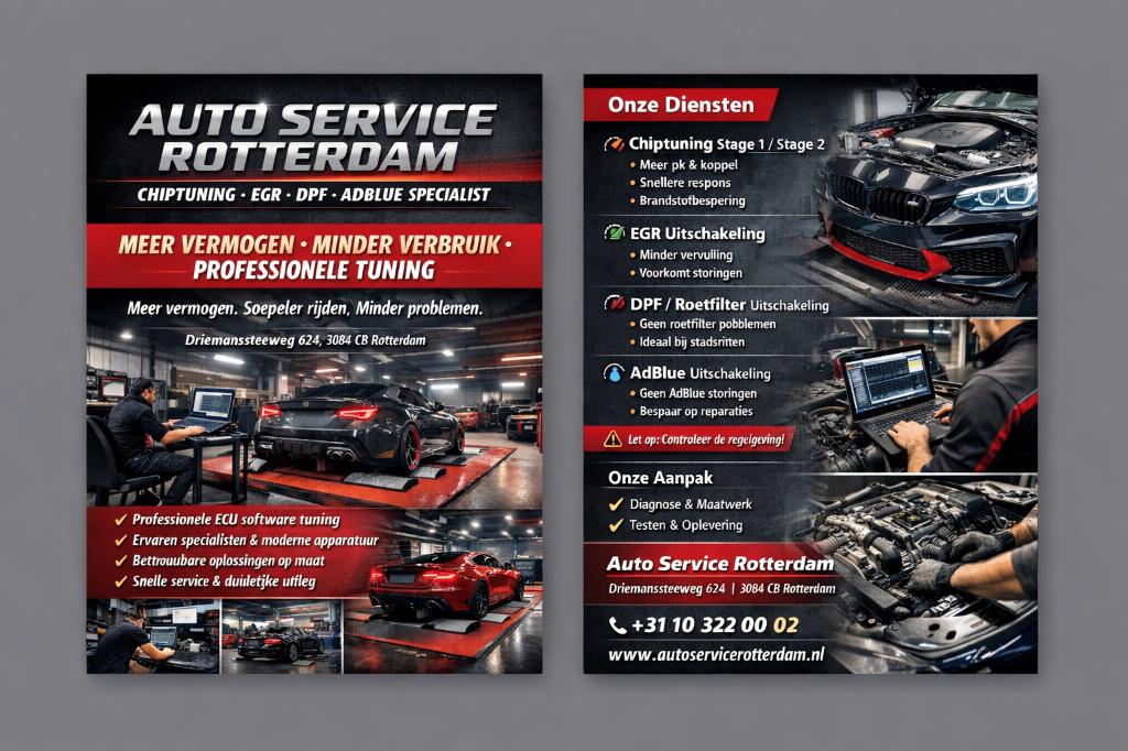 AUTO CHIPTUNING ROTTERDAM RGR//DPF/ADBLUE UITSCHAKELEN, Ophalen of Verzenden