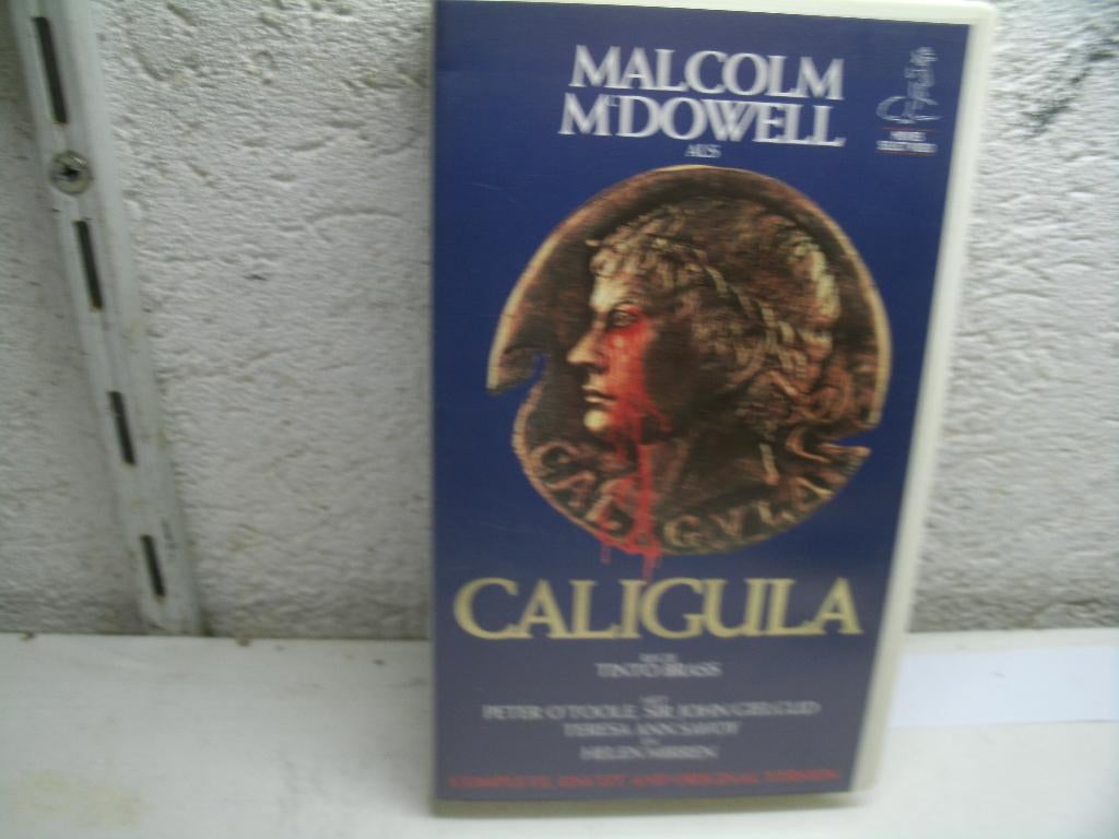 vhs 219b caligula, Cd's en Dvd's, Alle leeftijden, Ophalen of Verzenden, Zo goed als nieuw, Actie en Avontuur