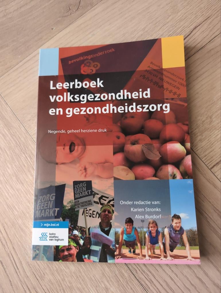Leerboek Volksgezondheid - Nieuw!, Boeken, Ophalen of Verzenden, Nieuw, Gezondheid en Conditie, Karien Stronks, Alex Burdorf