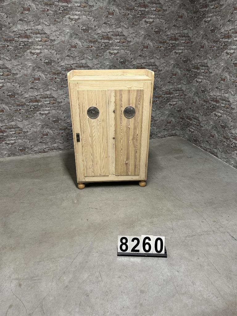 Antieke grenen broodkast nr8260, Ophalen of Verzenden