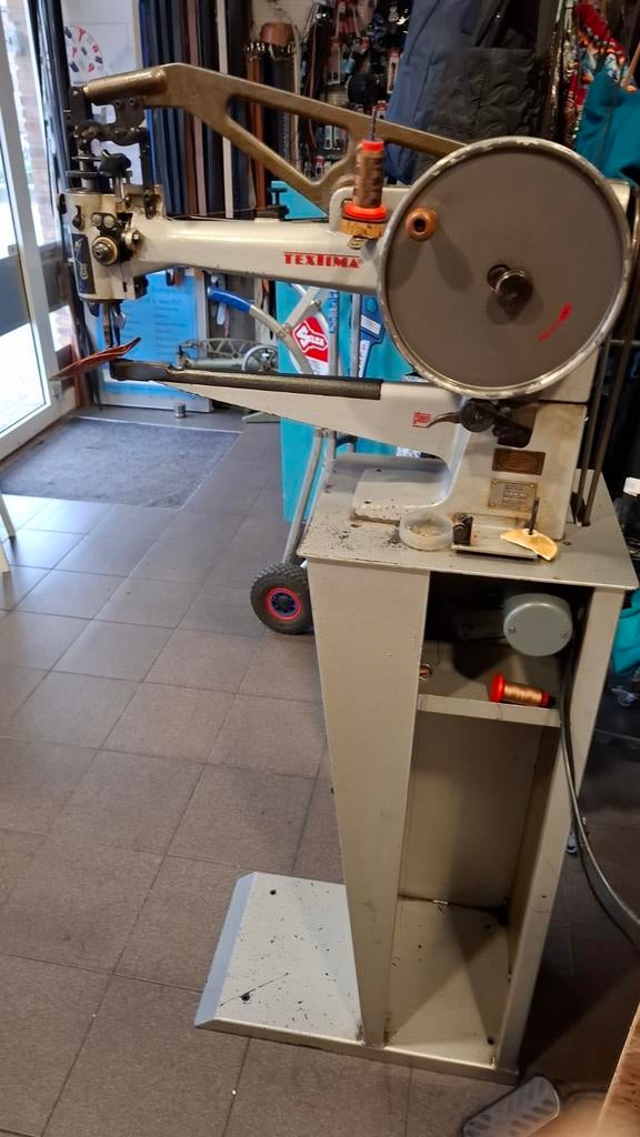 Industriële Textima Naaimachine, Overige merken, Gebruikt, Ophalen of Verzenden, Naaimachine