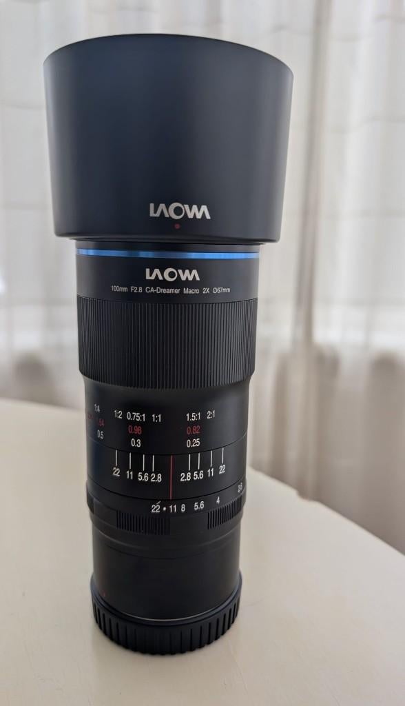 Laowa 100mm f/2.8 2 Ultra Macro (RF Mount)–Brand New + Hood, Ophalen of Verzenden, Nieuw, Macrolens