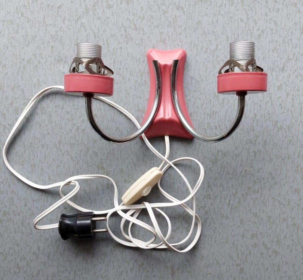 Wandlamp armatuur, Huis en Inrichting, Lampen | Wandlampen, Ophalen of Verzenden, Gebruikt, Metaal, Klassiek