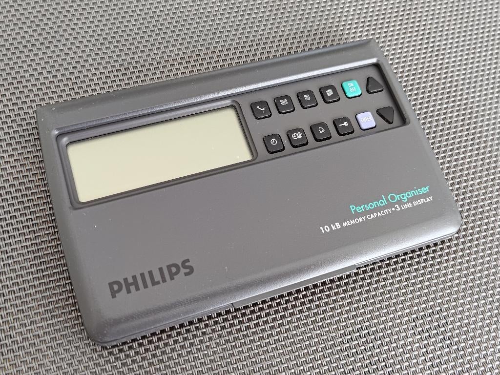 Vintage Philips SBC 1446 personal organiser, Ophalen of Verzenden, Zo goed als nieuw