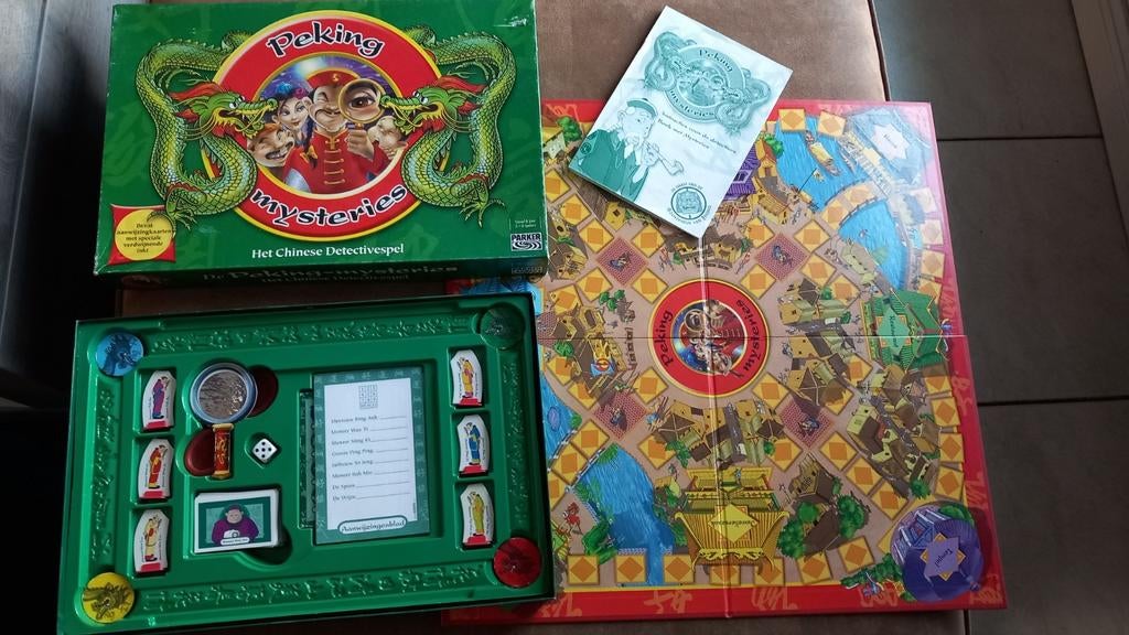 Peking Mysteries, Een of twee spelers, Ophalen of Verzenden, Gebruikt, Parker