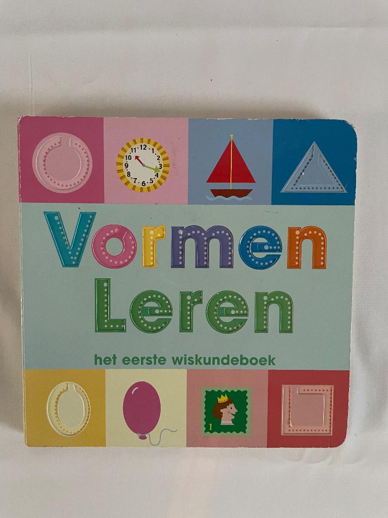 Vormen leren – Het eerste wiskundeboek, Non-fictie, Jongen of Meisje, Ophalen of Verzenden, Zo goed als nieuw